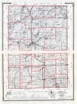 Price County Map, Wisconsin State Atlas 1959